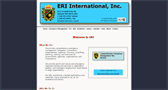 Desktop Screenshot of eri-intl.com