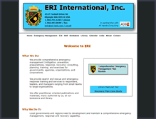 Tablet Screenshot of eri-intl.com